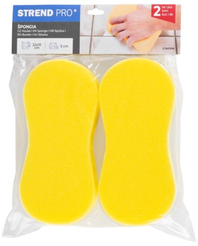 Špongia Brosse S023, hubka na umývanie a čistenie, bal. 2 ks