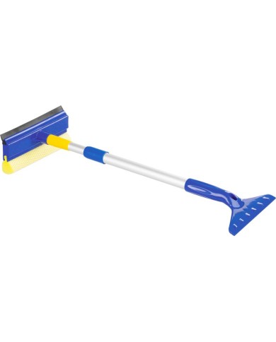 Stierka Neco 20-1234-11, 200 mm, na auto a okná, teleskopická, so špongiou a škrabkou