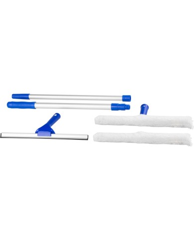 Suprava stierka na okná Neco 20-0102-13, 2x230 mm, leštička, násada