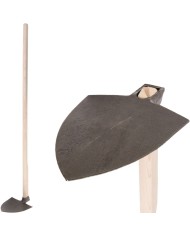 Motyka Gardex špicatá 840 g, kovaná, drevená násada