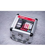 Sada vyrezávačov Strend Pro Premium, 6-8-10-12 mm, HEX, 6 mm vrták do skla diamant, korunky, professional