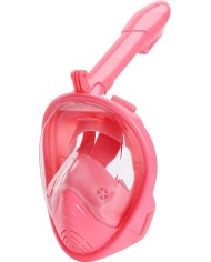 Maska šnorchlovacia Destiny, celotvárová, pre deti, 4+, XS, ružová