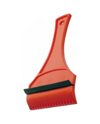 Škrabka Auto Gerda, 186x118 mm, so stierkou, na ľad a sneh, mix farieb