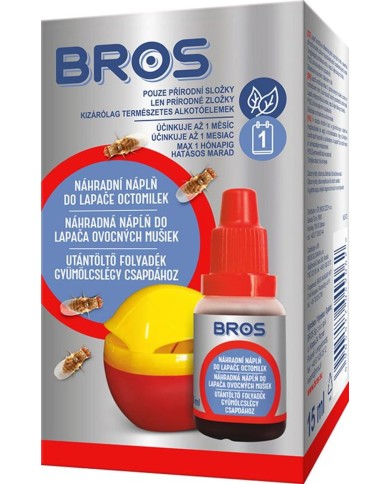 Náhradná náplň Bros, do lapača ovocných mušiek, 15 ml