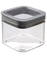 Dóza Curver® DRY CUBE, 800 ml, transparentná/sivá, 118x118x100 mm