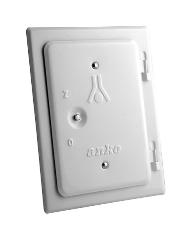 Dvierka Anko C2.1W 120x180 mm, komínové, biele, revízne