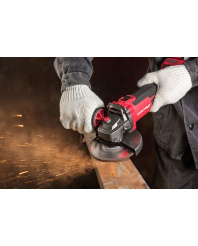 Brúska Worcraft CAG-S20LiBH ShareSYS, 125 mm, uhlová, 20V Li-ion, bezuhlíková