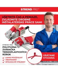 Zváračka Strend Pro PPR 63B, polyfúzna, 1500W, 20-63 mm, na plastové rúrky, 14 dielna