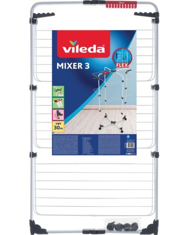 Sušiak na prádlo Vileda Mixer 3, na bielizeň, skladací, 30 m