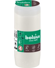 Náplň Bolsius, 75 h, 238 g, 57x141 mm, do kahanca, biela, olej