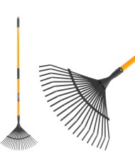 Hrable na lístie Strend Pro LR002AF, 22 zubé, vejárové, sklolaminátová násada 1500 mm