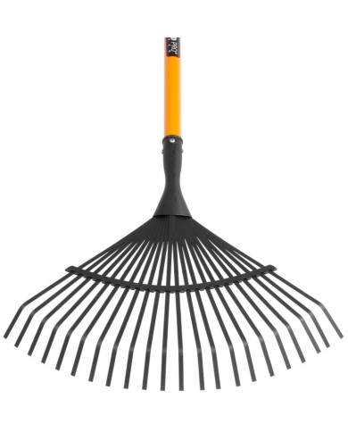 Hrable na lístie Strend Pro LR002AF, 22 zubé, vejárové, sklolaminátová násada 1500 mm