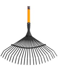 Hrable na lístie Strend Pro LR002AF, 22 zubé, vejárové, sklolaminátová násada 1500 mm