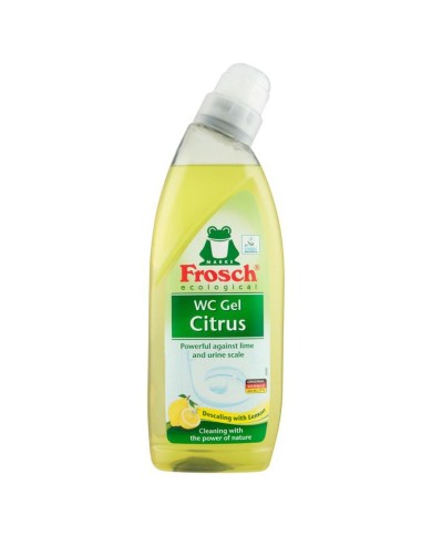 WC gél Frosch, citrus, 750 ml