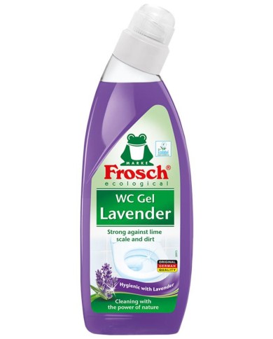 WC gél Frosch, levanduľa, 750 ml