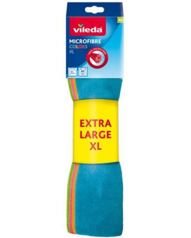 Handrička Vileda Microfibre Colors XL, mikrovlákna, bal. 4 ks
