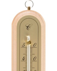 Teplomer Strend Pro, TMM-050 Spa, vonkajší, na okno, 260x50x18 mm, drevený