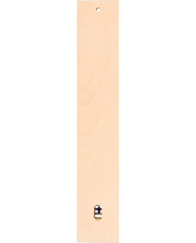 Teplomer Strend Pro, TMM-018 Yellow Flatter, vonkajší, 450x80x20 mm, drevený