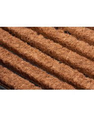 Rohožka MagicHome RBC 129, pred dvere, Lines, 40x60 cm, guma/kokos