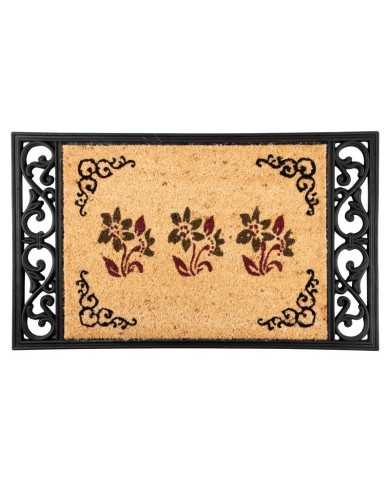 Rohožka MagicHome RCP 126, pred dvere, Country, 45x75 cm, guma