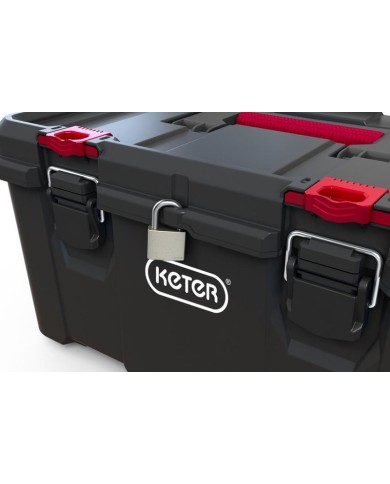 Sada boxov Keter® 250927 Stack´n´roll mobilný systém, 525x411x930 mm, na náradie