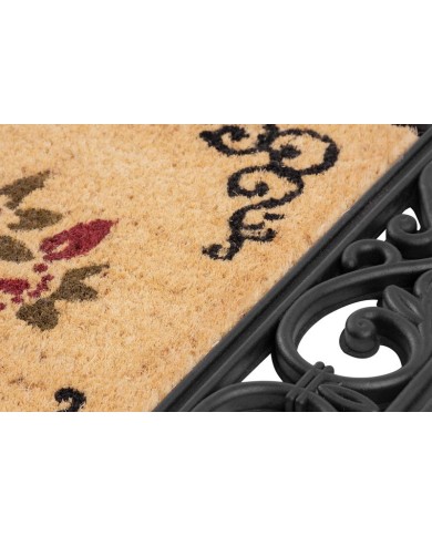 Rohožka MagicHome RCP 126, pred dvere, Country, 45x75 cm, guma