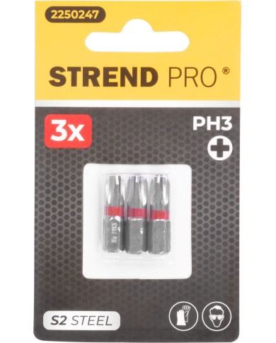 Bit Strend Pro Phillips PH 3, bal. 3 ks
