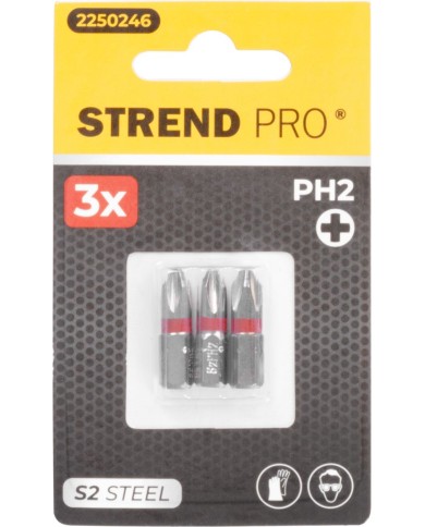 Bit Strend Pro Phillips PH 2, bal. 3 ks