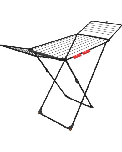 Sušiak na prádlo Vileda Universal, na bielizeň, čierny, skladací, 18 m