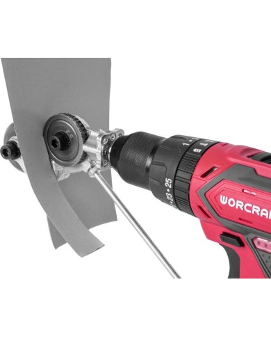 Nadstavec na vŕtačku Strend Pro PW021, rezač, strihač na rezanie plechu, 1/4"