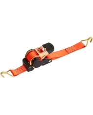 Popruh upínací Strend Pro, samonavíjací pás s račňou, 50 mm, L-4,5 m, max. 1500 kg