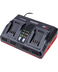 Nabíjačka Worcraft CLC-20V-4.5D ShareSYS, séria S20Li, 2x aku, rýchlonabíjačka