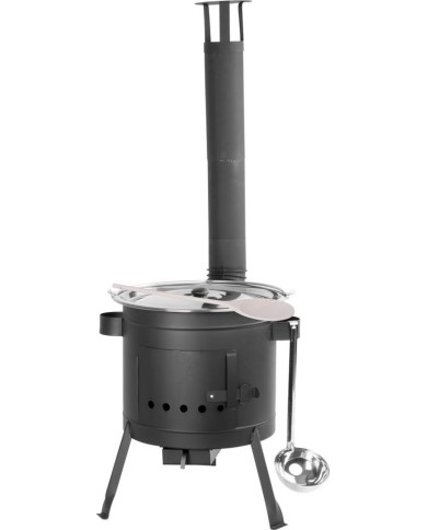 Súprava kotlová Partyset, zabíjačková, komplet, guľášová, 22 lit. kotlík, s naberačkou, pokrievkou a varechou