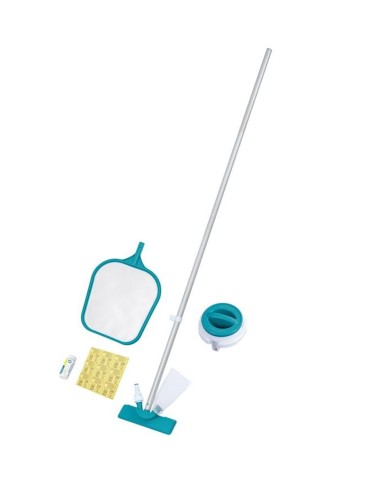 Súprava Bestway® FlowClear™, 58794, zberač, sieťka, tester, dávkovač, násada/tyč, sada na čistenie a údržbu bazéna