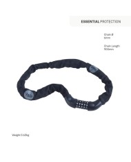 Zámok Yale YCHC0/6/90/2, na bicykel, číselný kód, 900 mm