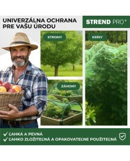 Sieť Strend Pro, 2x5 m, oko 25 mm, proti vtákom, PE
