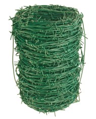 Drôt Barwire Pvc 2,10 mm, L-50 m, ostnatý, poplastovaný
