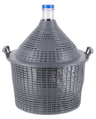 Demižón Strend Pro Cada Inco, 25 lit. sklenený, demižón na víno a pálenku, plastový kryt