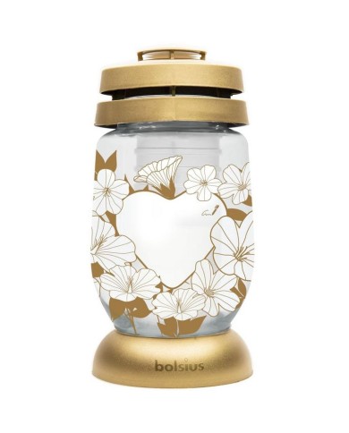 Kahanec Bolsius Note from the Heart, Srdce, na hrob, s náplňou 36 h