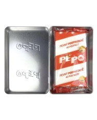 Krabička s podpaľovačom PE-PO®, pevný, 40 podpalov, rozpaľovač na gril, kachle, krby, pece