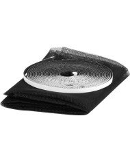 Sieť FlyScreen2 150x90 cm, proti hmyzu a komárom, na okno, čierna PE