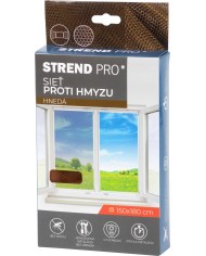 Sieť FlyScreen3 150x180 cm, proti hmyzu a komárom, na okno, hnedá PE