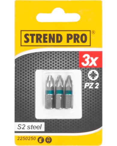 Bit Strend Pro Pozidriv, PZ 2, bal. 3 ks