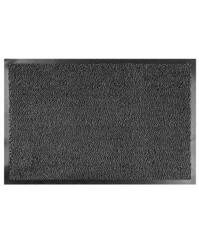 Rohožka MagicHome CPM 304, pred dvere, 40x60 cm, čierna/šedá