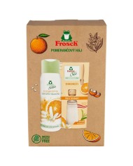 Súprava darčeková Frosch, pomarančový háj, difúzer a sprchový gél, 90 ml + 300 ml
