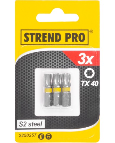 Bit Strend Pro Torx, TX 40, bal. 3 ks