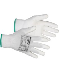 Rukavice ST BROTULA White 08/M záhradné, biele, s blistrom