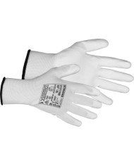 Rukavice ST BROTULA White 10/XL, záhradné, biele, s blistrom