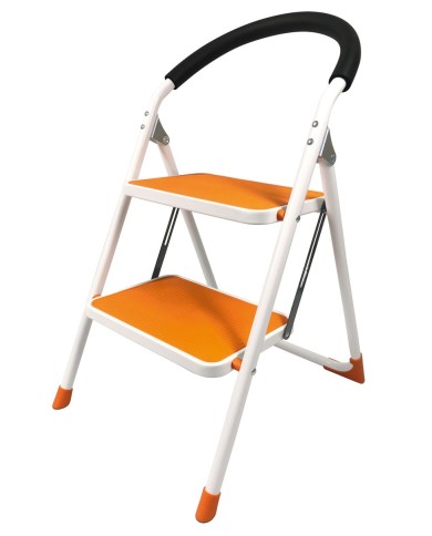 Schodíky Strend Pro WRH2061, 2 stupienkové, nosn. 150 kg, oranžové