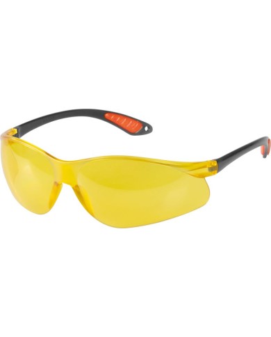 Okuliare Safetyco B515, žlté, ochranné